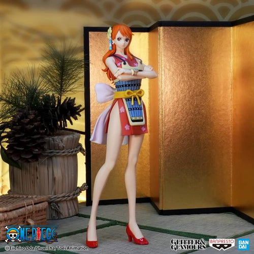 Load image into Gallery viewer, Banpresto One Piece Glitter &amp; Glamours Figure: nami Wanokuni Style-ⅱ (Ver.A)

