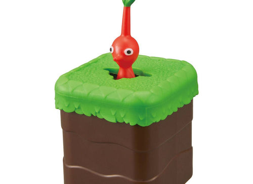 Load image into Gallery viewer, Bandai Mugen Hikkonuki: Pikmin - Red Pikmin (Sound Playing Toy)
