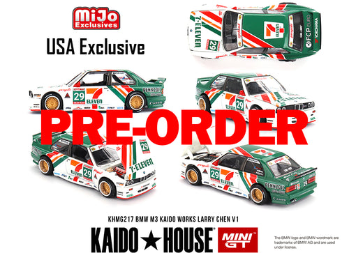 Load image into Gallery viewer, (Pre-order) Kaido House X Mini GT BMW M3 KAIDO WORKS LARRY CHEN V1 USA Exclusive
