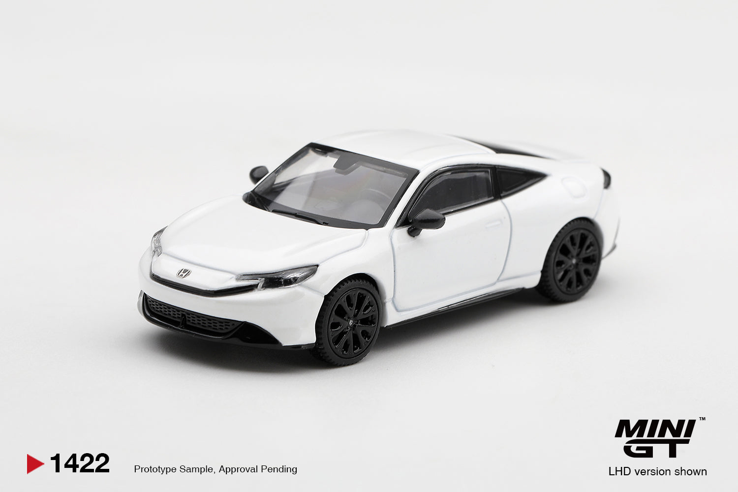 (Pre-order) Mini GT #1422 Honda Prelude Moonlit White Pearl LHD Diecast Model