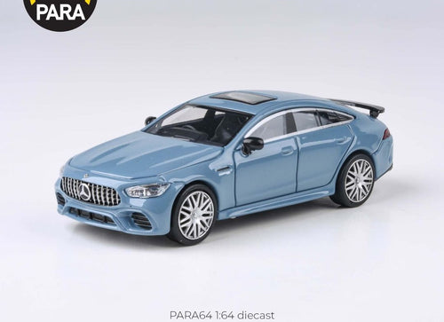Load image into Gallery viewer, PARA64 1/64 Mercedes-AMG GT 63 S China Blue RHD Diecast Model Car
