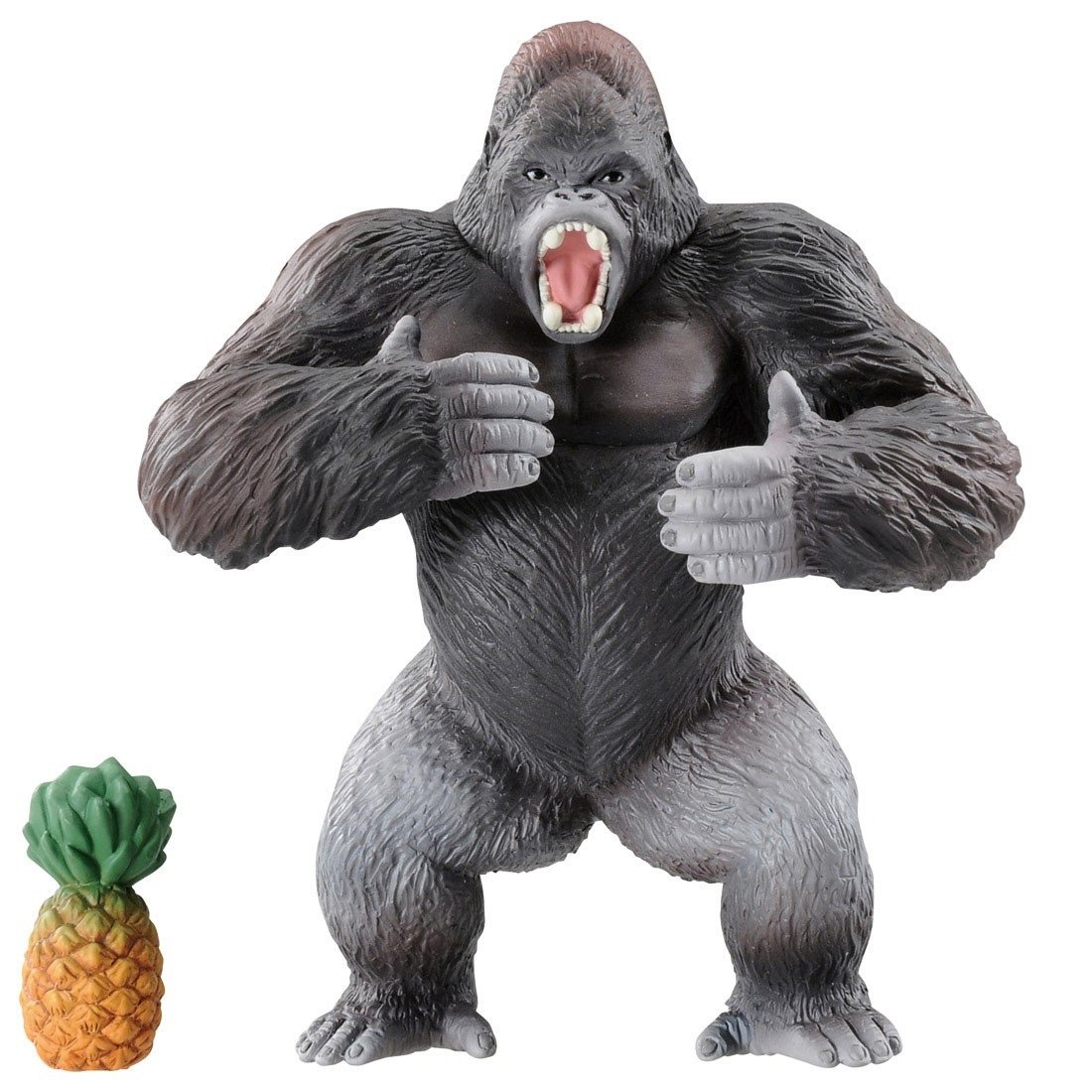 TAKARA TOMY Ania AS-36 Gorilla and Pineapple Wild Ver. Mini Animal Figure Toy
