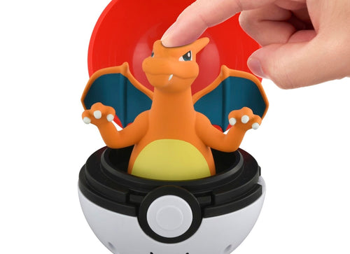 Load image into Gallery viewer, Takara Tomy Pokemon Pocket Monsters Pyokopuni Charizard Figure
