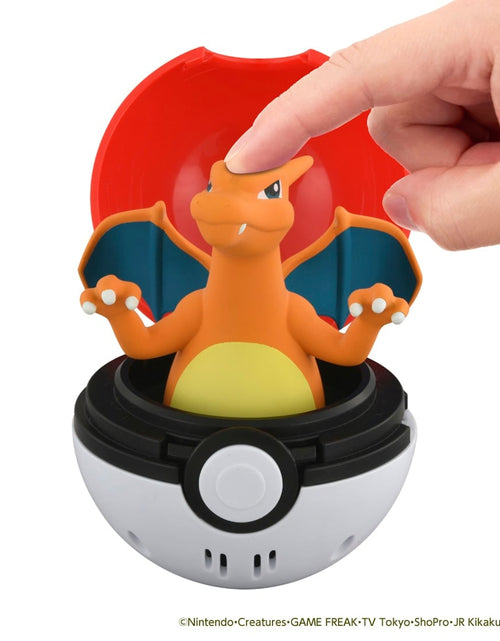 Load image into Gallery viewer, Takara Tomy Pokemon Pocket Monsters Pyokopuni Charizard Figure
