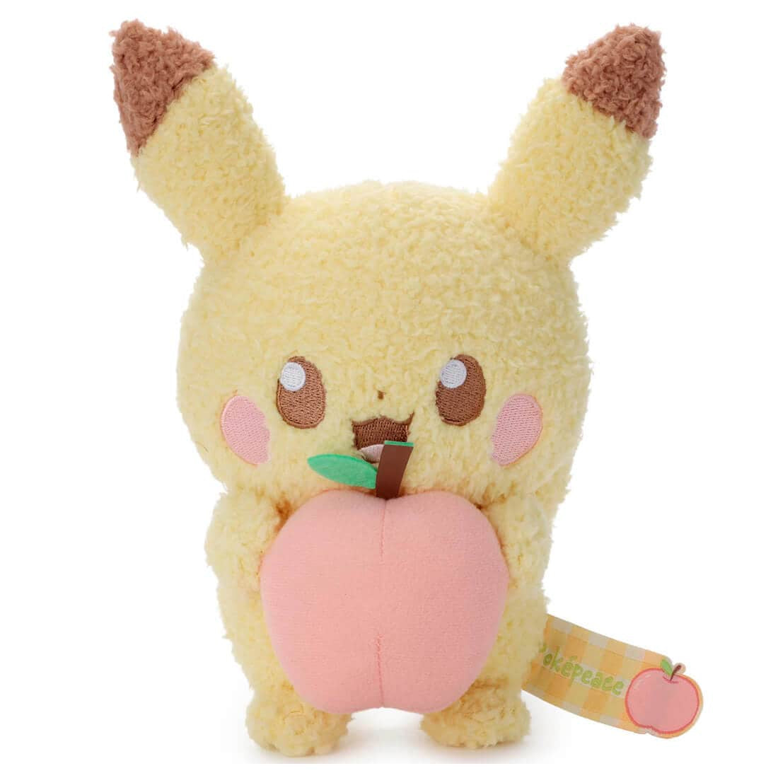 Takara Tomy Arts Pokepiece Soft Plush Toy Pikachu (Colorful Ver.) 19cm