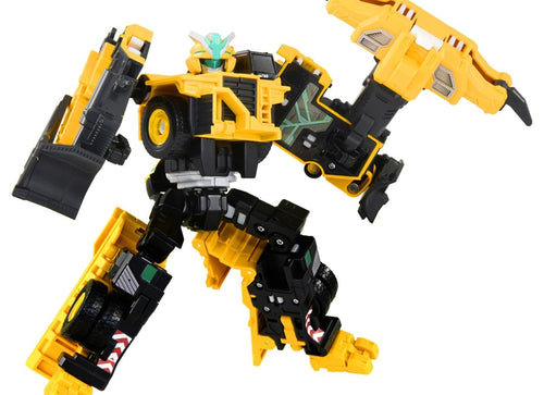 Load image into Gallery viewer, Takara Tomy Joblabor TJBDX Grand Build Braver Dump Truck &amp; Bulldozer DX Set
