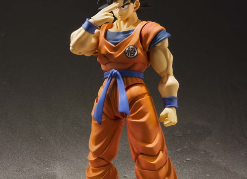 Load image into Gallery viewer, Bandai S.H.Figuarts Son Goku The Saiyan Grew Up on Earth Completed Action figure
