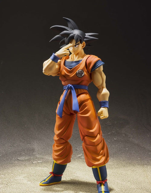 Load image into Gallery viewer, Bandai S.H.Figuarts Son Goku The Saiyan Grew Up on Earth Completed Action figure
