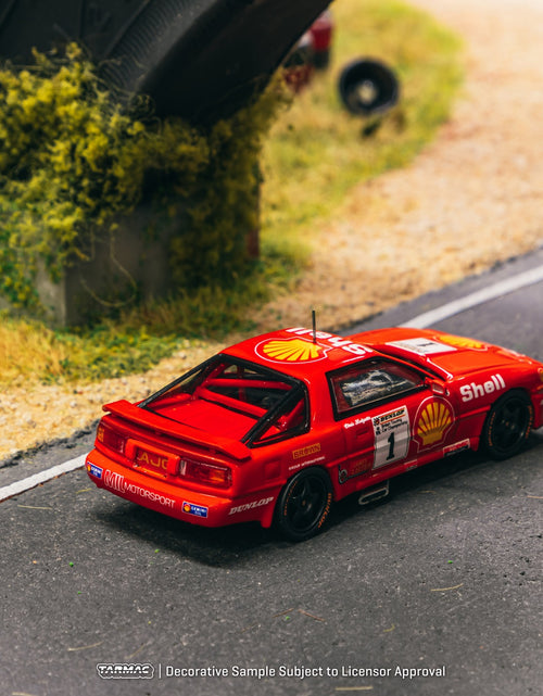 Load image into Gallery viewer, Tarmac Works Diecast Car 1/64 Toyota Supra Turbo (MA70) BTCC 1988
