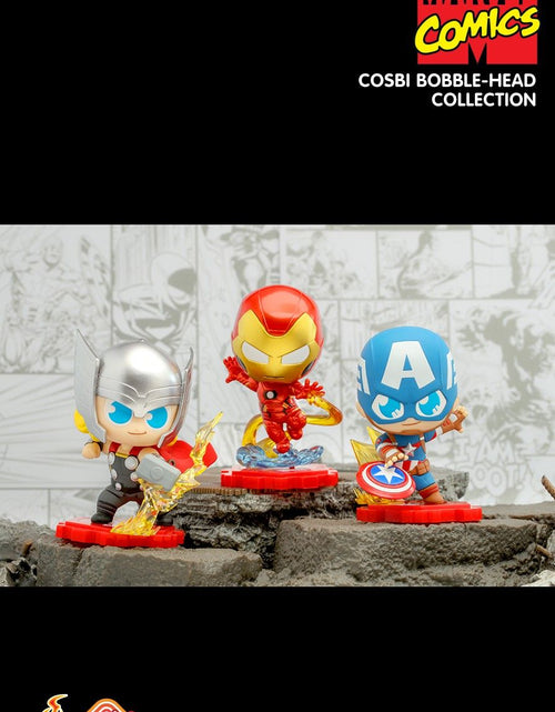 Load image into Gallery viewer, Hot Toys Cosbi Bobble-Head Collection Marvel Studios: Avengers  8 Figures Set
