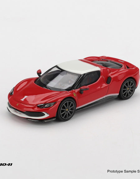 BBR 1/64 Ferrari 296 GTB Asseto Fiorano F2004 Tribute livery Model