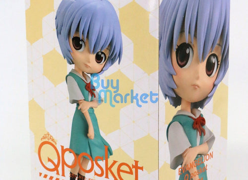 Load image into Gallery viewer, Banpresto Craneking QPosket Evangelion Movie Rei Ayanami Colour Ver B Figure
