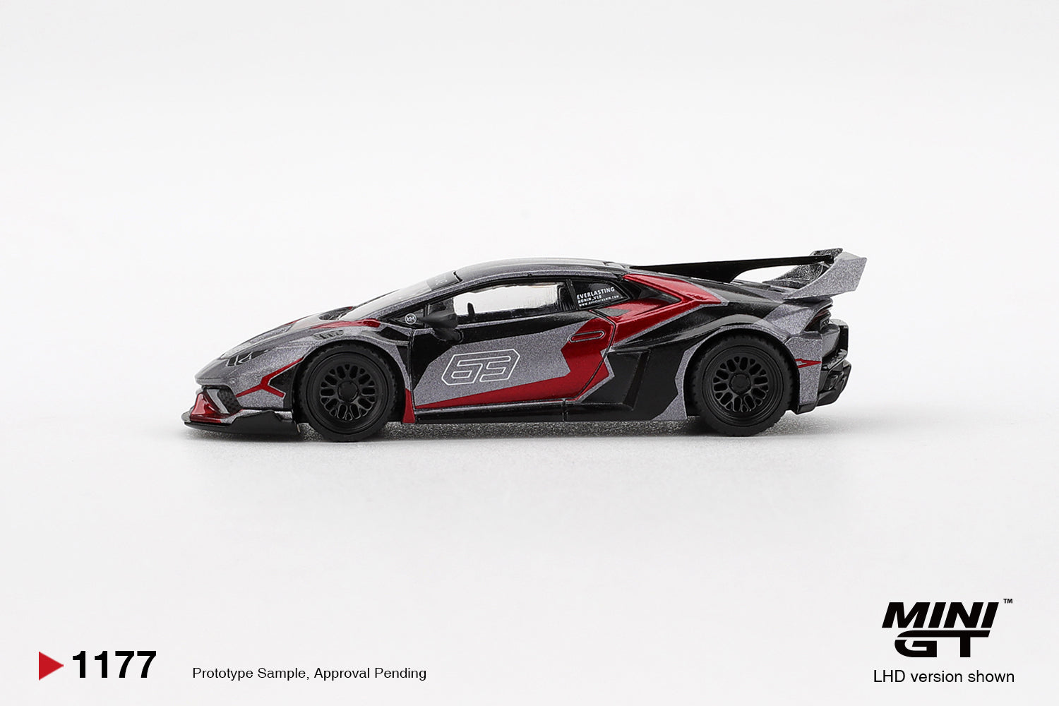 (Pre-order) MINI GT #1177 LB WORKS Lamborghini Huracán GT RONIN Diecast Model