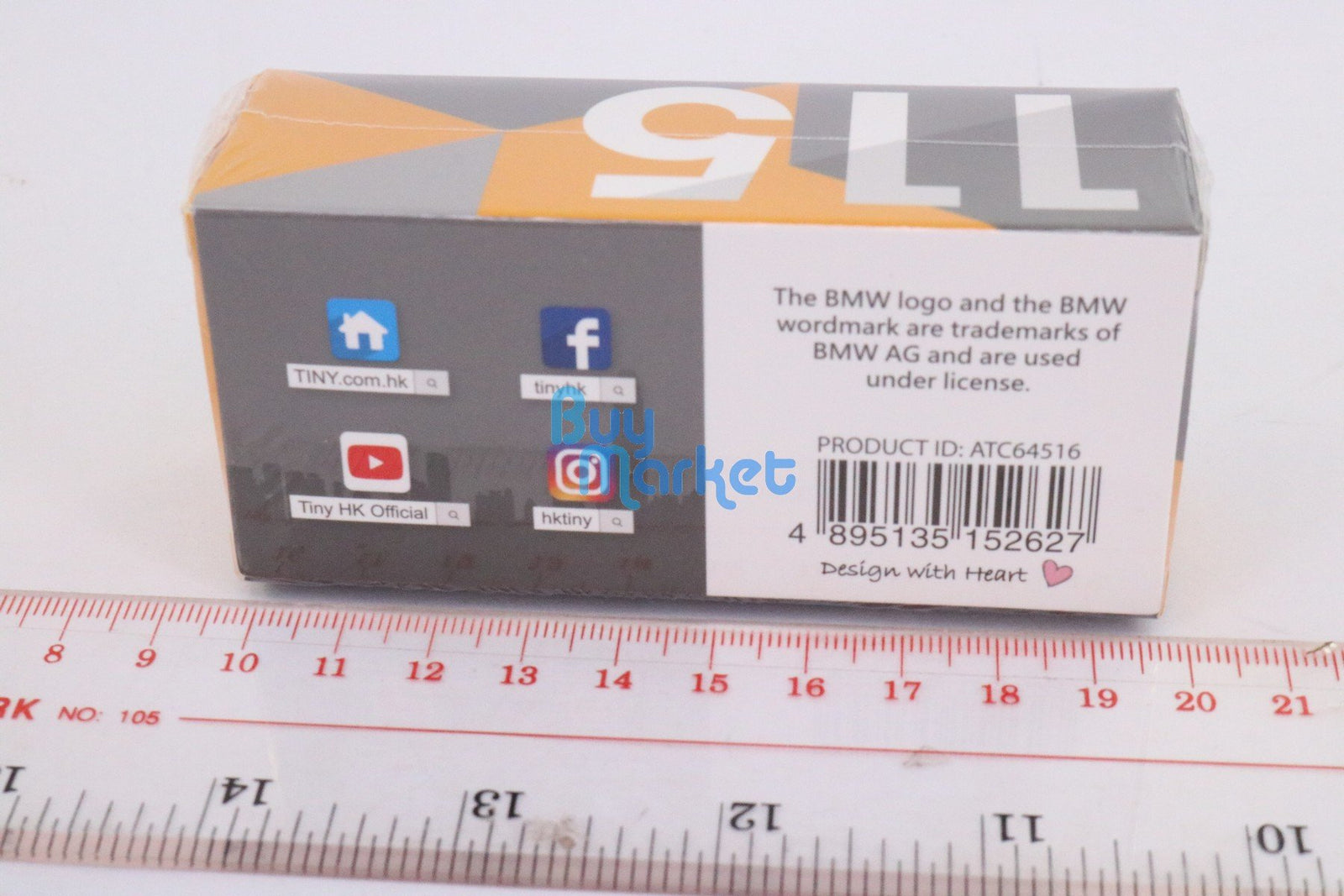 TINY City Hong Kong #115  BMW 5 Series F10 Grey KV2556 diecast car