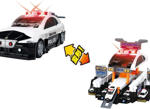 Load image into Gallery viewer, Takara Tomy Tomica World Transform Dispatch! Scramble Big Patrol police car
