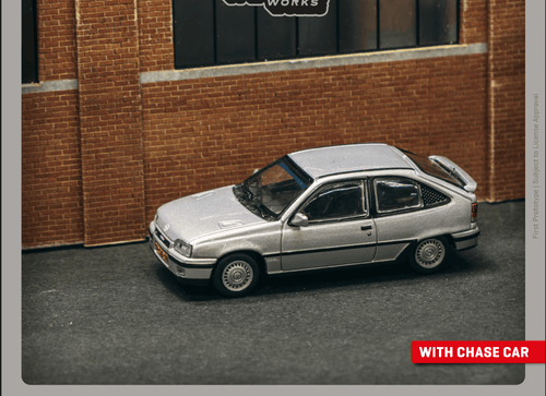 Load image into Gallery viewer, Tarmac Works 1/64 Opel Kadett GSi Silver Diecast Model Car
