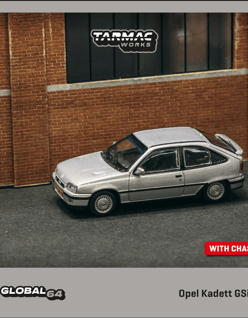Load image into Gallery viewer, Tarmac Works 1/64 Opel Kadett GSi Silver Diecast Model Car
