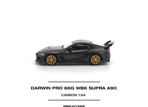 Load image into Gallery viewer, (Pre-order) POPRACE 1/64 DARWIN PRO 66G WBK SUPRA A90 CARBON EDITION Model Car
