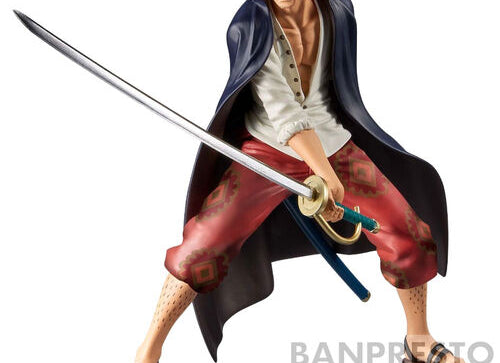 Load image into Gallery viewer, Banpresto One Piece Film Red - DXF Posing - Shanks PVC Statue Figure
