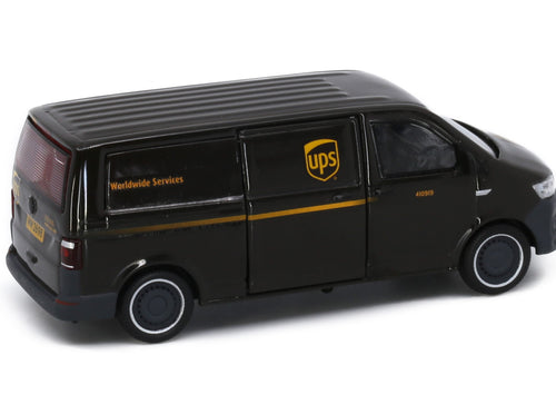 Load image into Gallery viewer, Tiny City 125 1/64 Die-cast Model Car - Volkswagen T6 Transporter UPS
