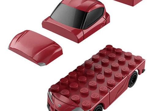 Load image into Gallery viewer, Takara Tomy Tomica Plarail Blocks Toyota GR Supra set
