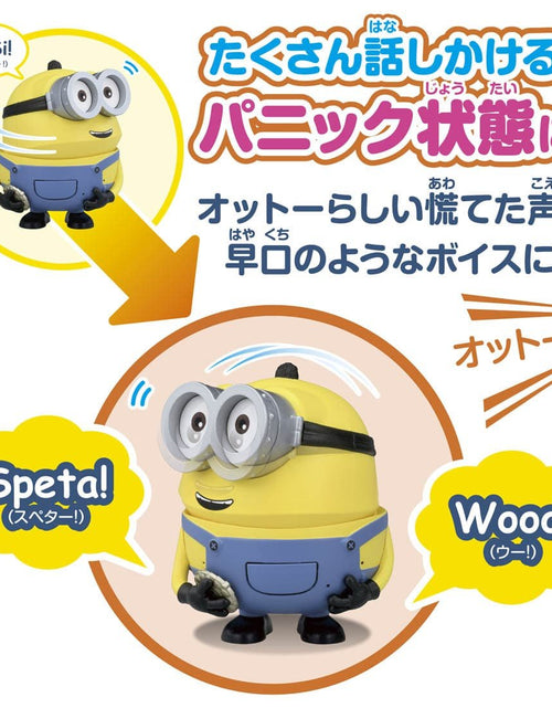 Load image into Gallery viewer, Takara Tomy Voice Control Robot - Bello Otto &quot;Minions 2&quot;
