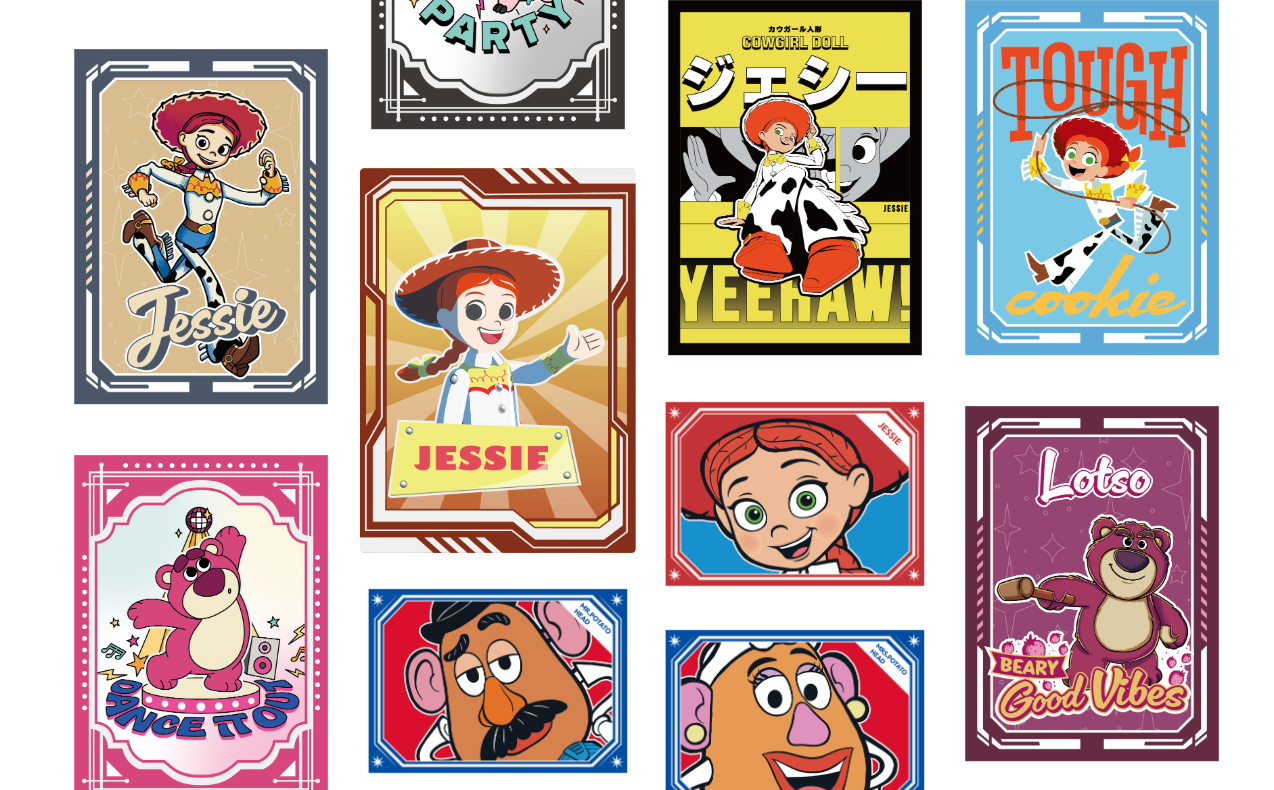 COSMOS Collectible Toy Story Collectible Card Box Set (20 packs - 80 cards SET)