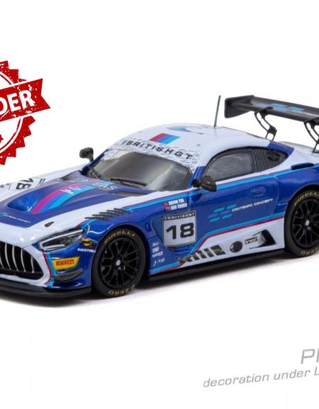 (Pre-order) Tarmac Works 1/64 Mercedes-AMG GT3 British GT Championship 2026