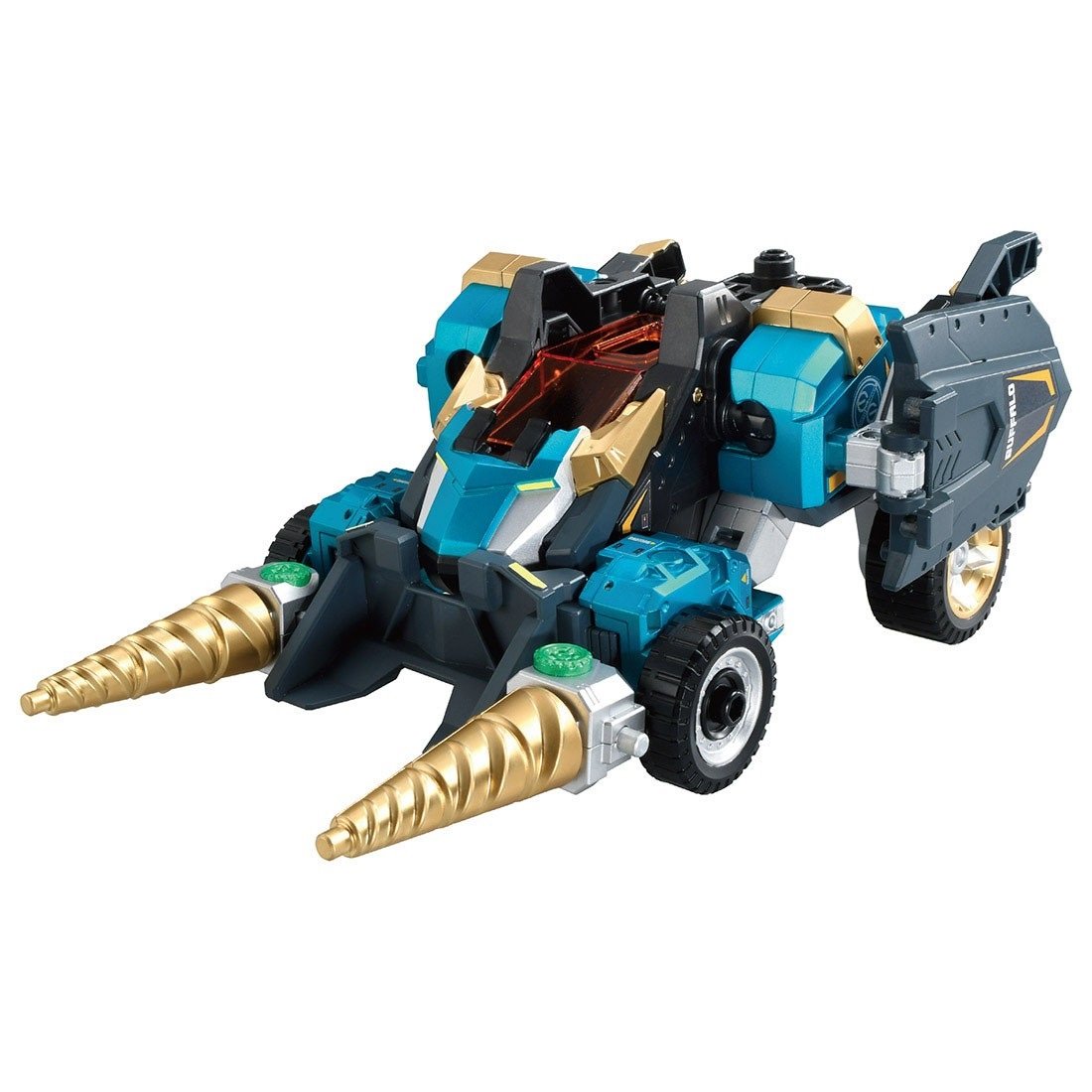Takara Tomy Tomica Earth Granner GG05 Gao Granner Buffalo robot car toy