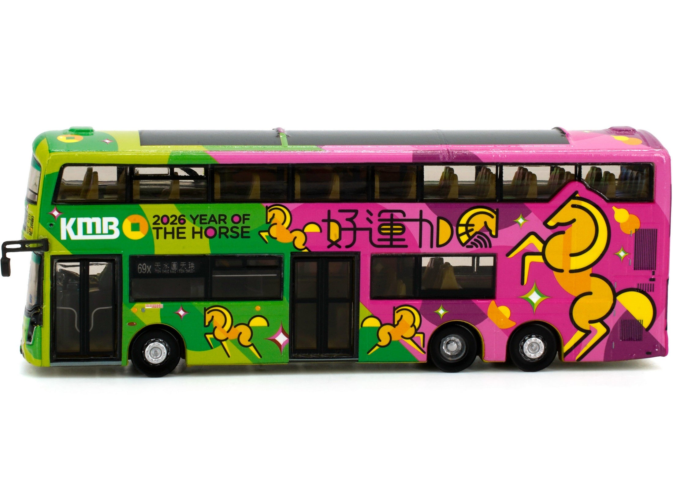Tiny City Die-cast Model Bus KMB VOLVO B8L MCV 12M Year of the Horse 2026 (69X)