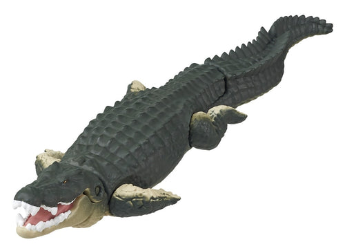 Load image into Gallery viewer, Takara Tomy Ania AL-28 Saltwater Crocodile (Floatee Ver) Animal Figure
