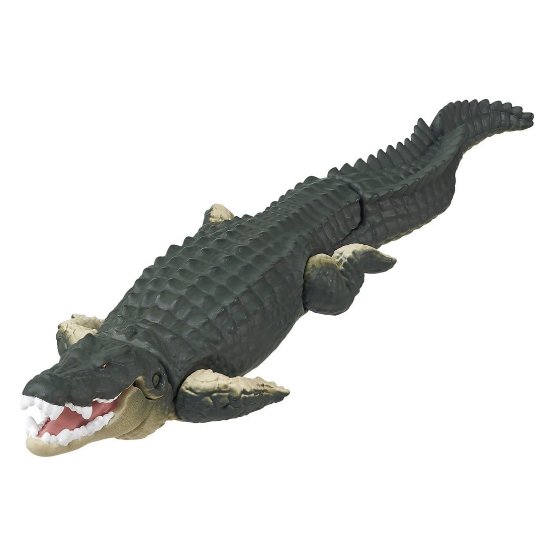 Takara Tomy Ania AL-28 Saltwater Crocodile (Floatee Ver) Animal Figure