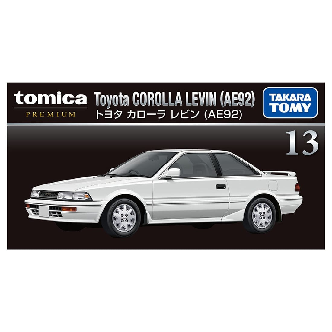 Takara Tomy Tomica 1/60 Premium 13 Toyota Corolla Levin (AE92) Diecast Model Car