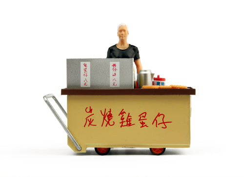 Load image into Gallery viewer, TINY Hong Kong City 1/35 HK Egg Waffle Cartful Diecast body Color painted Figure

