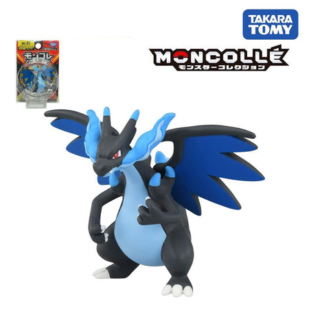 Takara Tomy Pokemon Moncolle MS-51 Mega Charizard X MINI Figure Pocket Monster