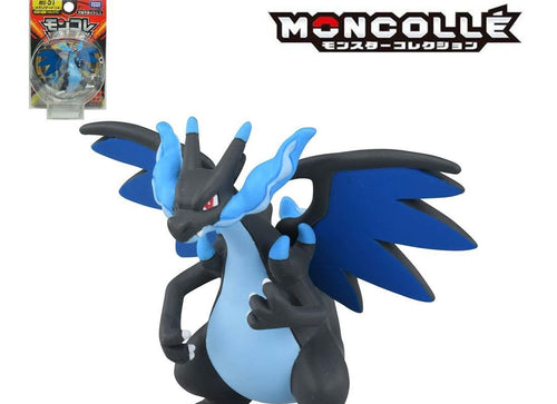 Load image into Gallery viewer, Takara Tomy Pokemon Moncolle MS-51 Mega Charizard X MINI Figure Pocket Monster
