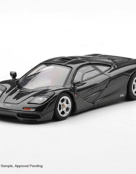 (Pre-order) Mini GT #1303 McLaren F1 Blue Black Metallic LHD Diecast Model Car