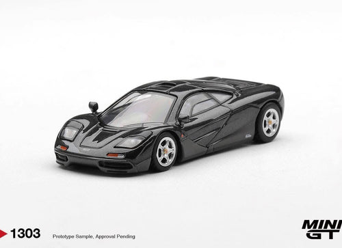 Load image into Gallery viewer, (Pre-order) Mini GT #1303 McLaren F1 Blue Black Metallic LHD Diecast Model Car
