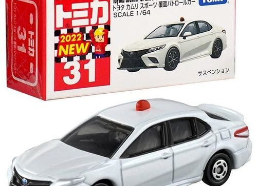 Load image into Gallery viewer, Takara Tomy Tomica Die-cast Car - 1/64 No.031 Toyota Camry Police Car
