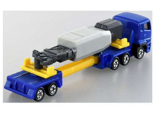 Load image into Gallery viewer, Takara tomy Tomica #140 Mitsubishi Fuso Super Great Pole Trailer Model Toy Car
