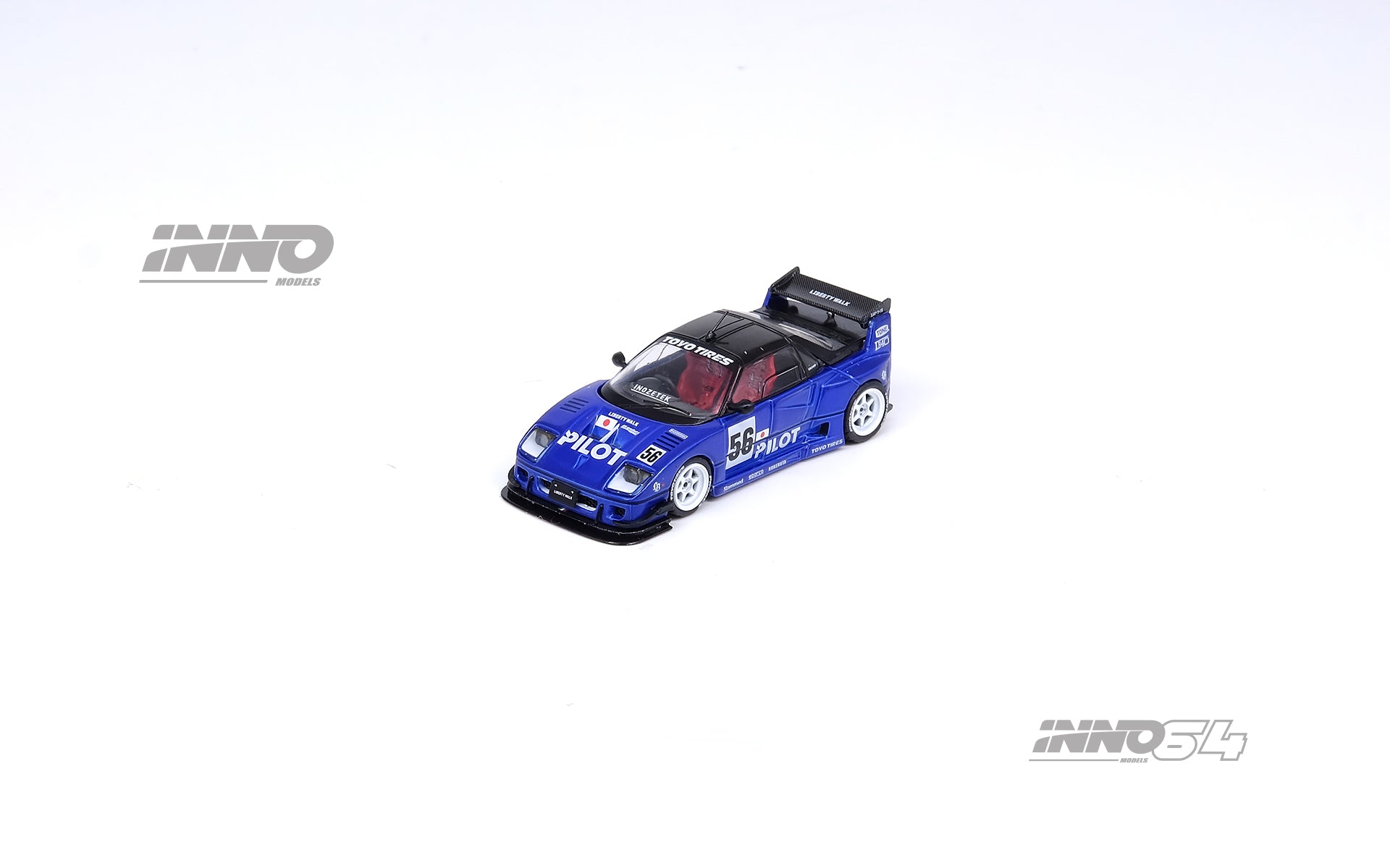 INNO64 1/64 MAZDA AZ-1 LIBERTY WALK LB40 "PILOT" Diecast Model Car