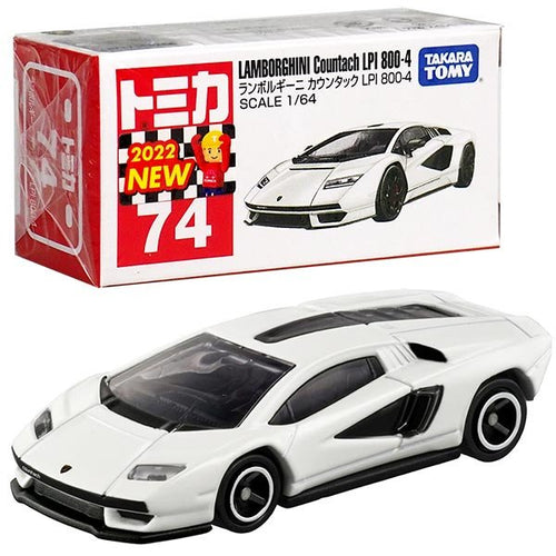Load image into Gallery viewer, Takara Tomy Tomica Die-cast Car - 1/64 No.74 Lamborghini Countach LPI 800-4
