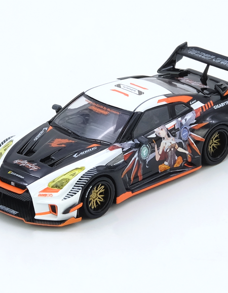 INNO64 1/64 GT-R R35 WIDEBODY AORUS X INNO64 Limited Edition