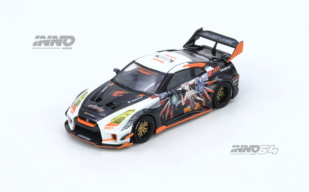 INNO64 1/64 GT-R R35 WIDEBODY AORUS X INNO64 Limited Edition