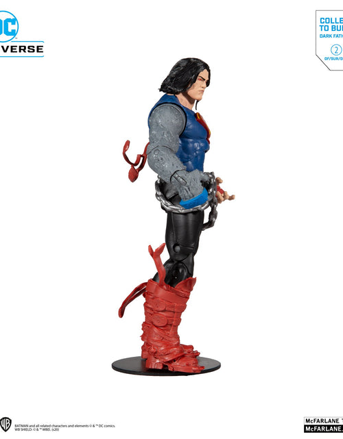 Load image into Gallery viewer, McFarlane Toy DC Death Metal Build-A (Dark Father.)- Superman  7&#39; Action Figure
