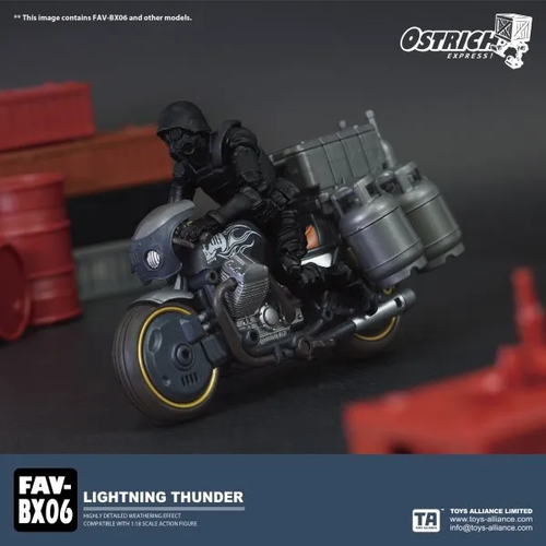Load image into Gallery viewer, TOYS ALLIANCE OSTRICH EXPRESS FAV-BX06 1:18 Lightning Thunder Vehicle Model

