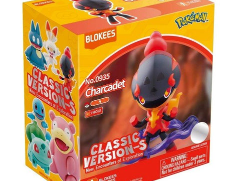 Load image into Gallery viewer, Blokees Pokemon Classic Version-S Charcadet Buildable Action Figure Model Kit
