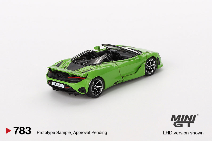 Mini GT #783 1/64 McLaren 750S Mantis Green (LHD) Diecast Car