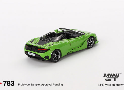 Load image into Gallery viewer, Mini GT #783 1/64 McLaren 750S Mantis Green (LHD) Diecast Car
