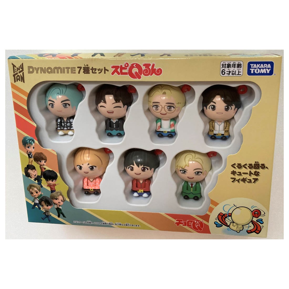 Takara Tomy TinyTan -  Spi'Qrun TinyTan 7 Pack Set ( mini figure)